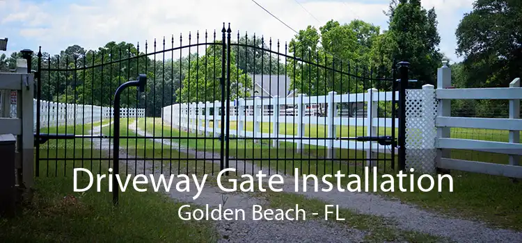 Driveway Gate Installation Golden Beach - FL