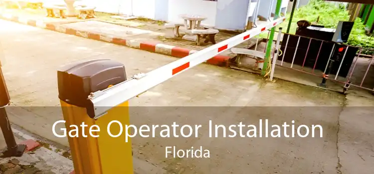 Gate Operator Installation Florida